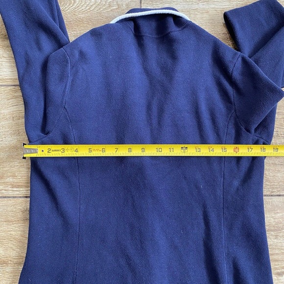 Ralph Lauren LRL Cardigan Sweater Knit Blazer L Large Black Crest Monogram Crown - Picture 5 of 11